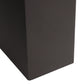 All The Rages Lalia Home Lexington 21" Espresso Brown Leather Base Modern Home Bedside Table Lamp