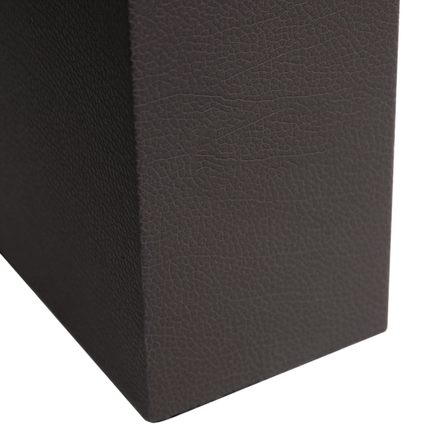 All The Rages Lalia Home Lexington 21" Espresso Brown Leather Base Modern Home Bedside Table Lamp