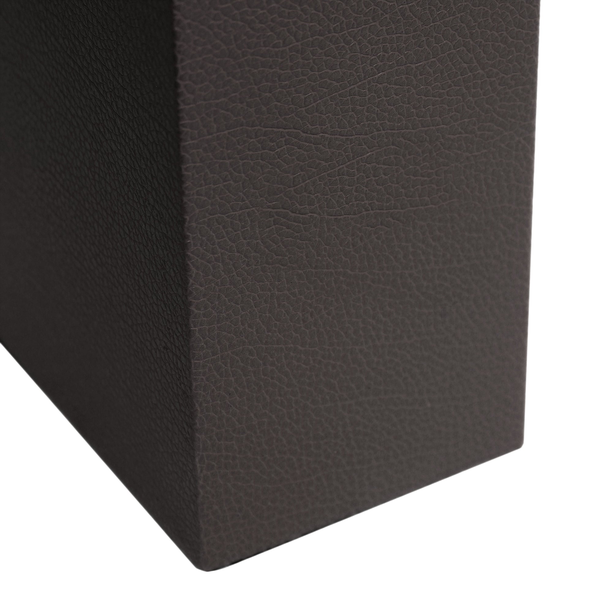 All The Rages Lalia Home Lexington 21" Espresso Brown Leather Base Modern Home Bedside Table Lamp