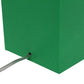 All The Rages Lalia Home Lexington 21" Green Leather Base Modern Home Décor Bedside Table Lamp With USB Charging Port