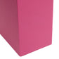 All The Rages Lalia Home Lexington 21" Hot Pink Leather Base Modern Home Bedside Table Lamp