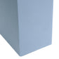 All The Rages Lalia Home Lexington 21" Periwinkle Leather Base Modern Home Bedside Table Lamp