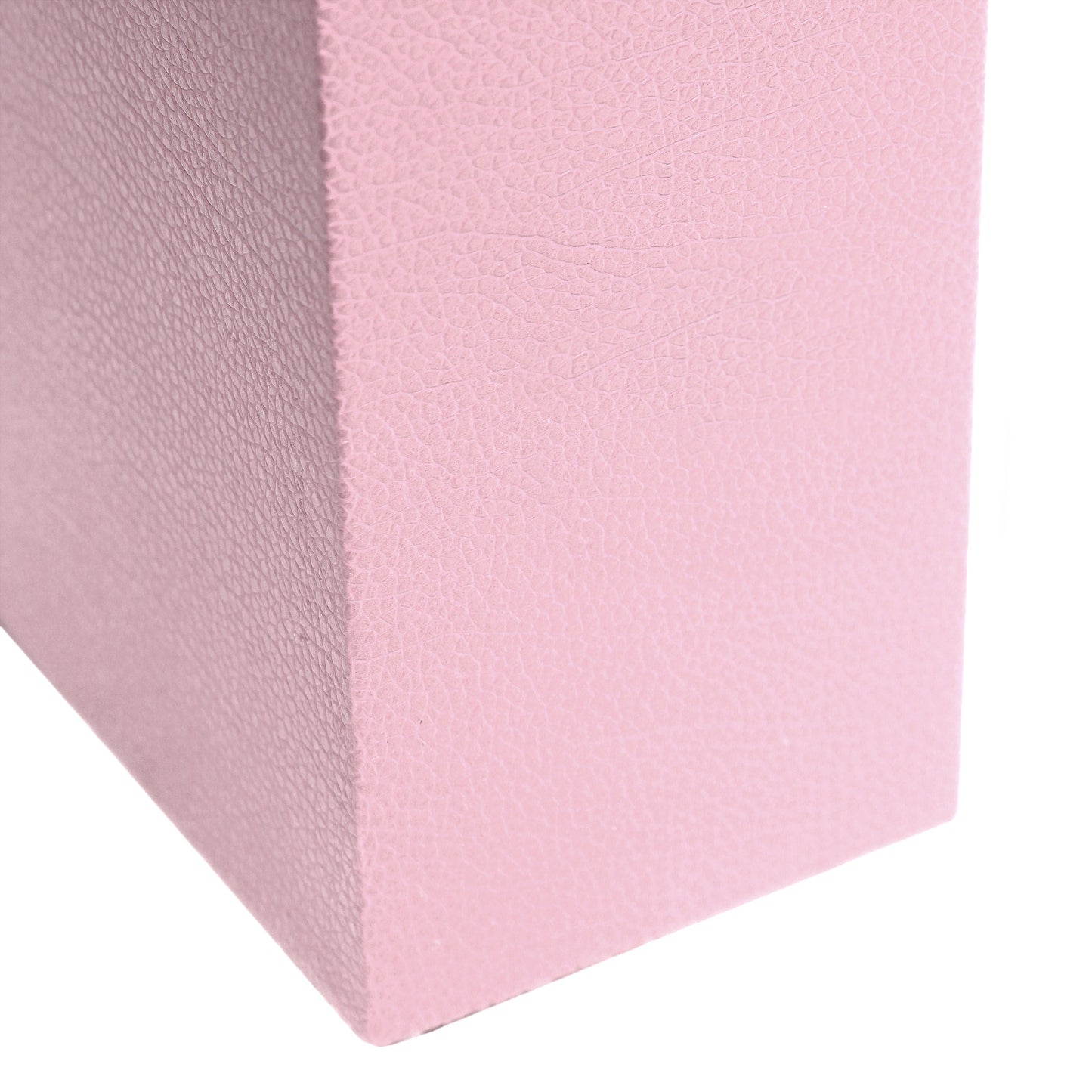 All The Rages Lalia Home Lexington 21" Pink Leather Base Modern Home Bedside Table Lamp