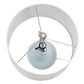 All The Rages Lalia Home Light Blue Droplet Table Lamp With Fabric Shade
