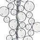 All The Rages Lalia Home Lumiluxxe 26" Tall Contemporary Crystal Glitz & Chrome Glam Table Lamp With White Fabric Rectangular Shade