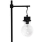 All The Rages Lalia Home Matte Black Beacon Table Lamp With Clear Glass Shade