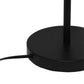 All The Rages Lalia Home Matte Black Beacon Table Lamp With Clear Glass Shade