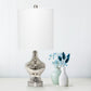 All The Rages Lalia Home Mercury Paseo Table Lamp With White Fabric Shade