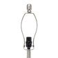 All The Rages Lalia Home Mercury Paseo Table Lamp With White Fabric Shade
