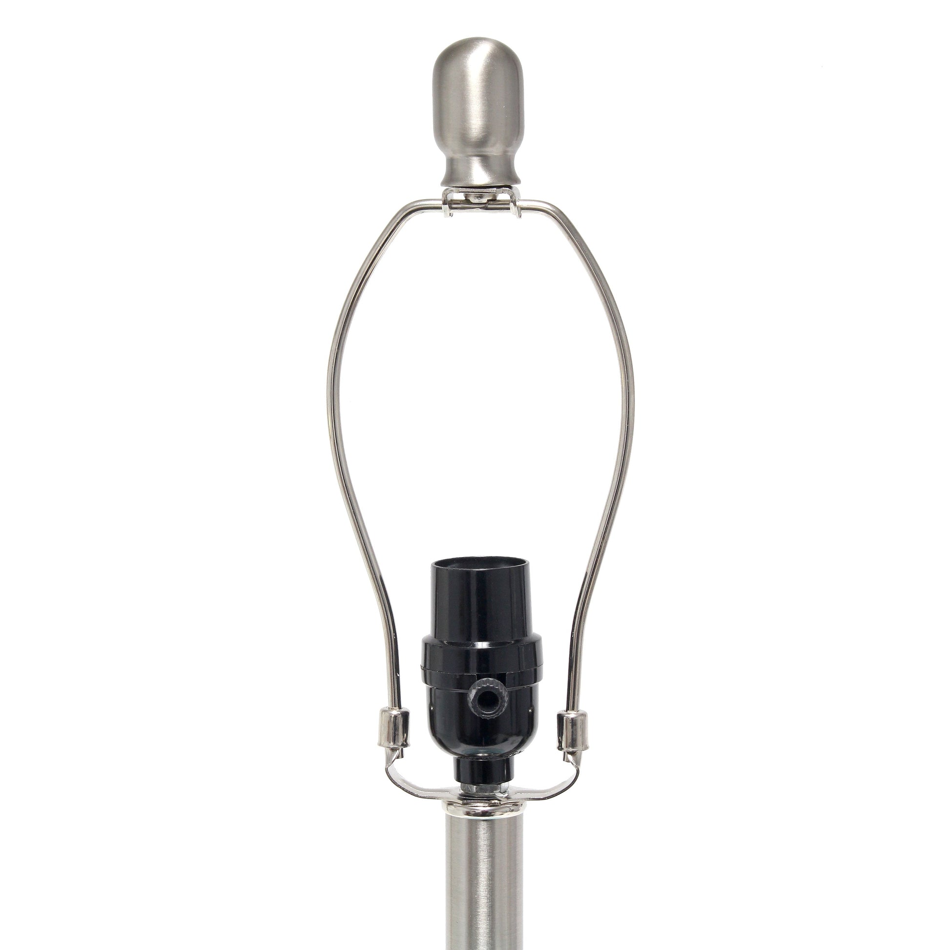 All The Rages Lalia Home Metallic Gray Hammered Glass Jar Table Lamp With Gray Linen Shade
