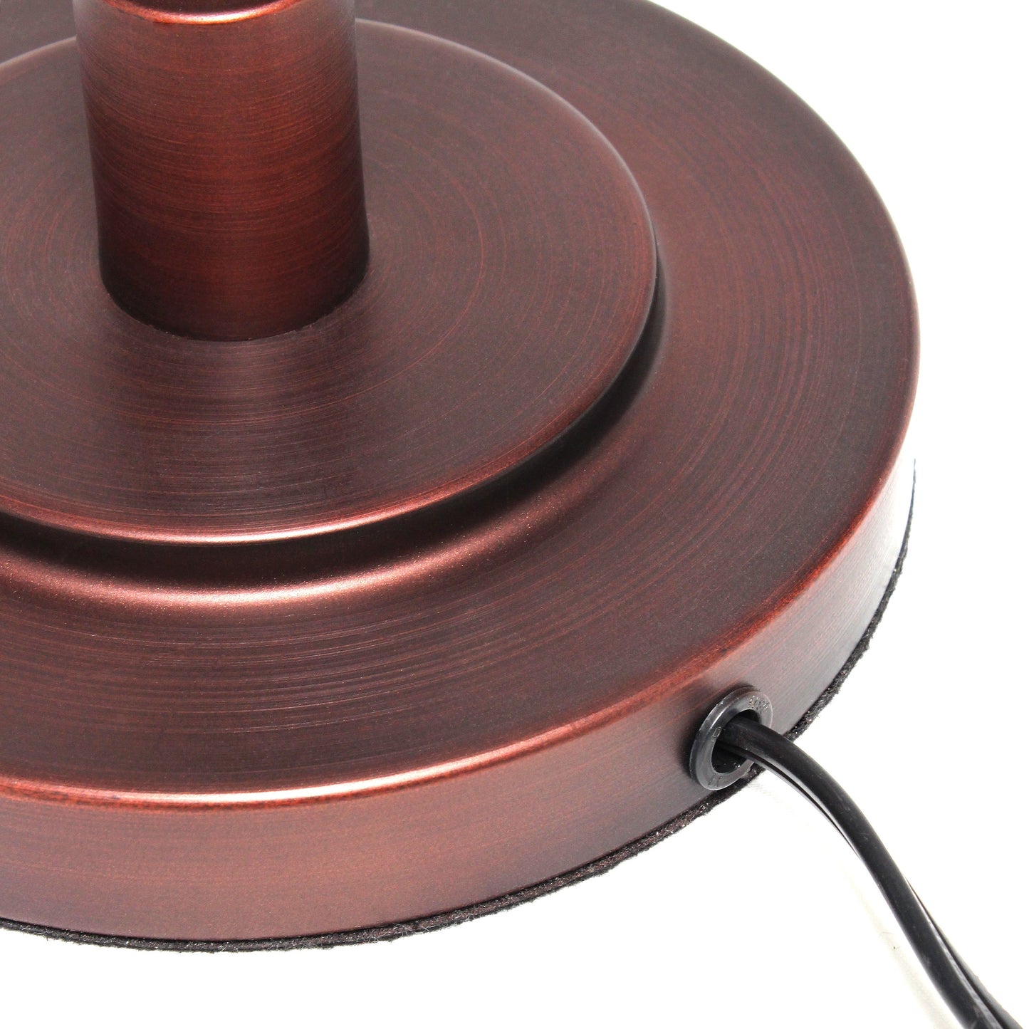 All The Rages Lalia Home Red Bronze Table Lamp With Rustic Caged Shade
