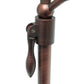 All The Rages Lalia Home Red Bronze Vintage Arched Table Lamp With Iron Mesh Shade