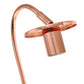 All The Rages Lalia Home Rose Gold Arched Metal Cage Table Lamp