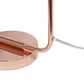 All The Rages Lalia Home Rose Gold Industrial Mesh Table Lamp