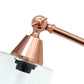 All The Rages Lalia Home Rose Gold Vertically Adjustable Table Lamp
