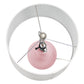 All The Rages Lalia Home Rose Pink Droplet Table Lamp With Fabric Shade