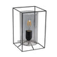 All The Rages Lalia Home Small Black Table Lamp With Smoked Cylinder Glass Shade
