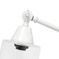 All The Rages Lalia Home White Vertically Adjustable Table Lamp