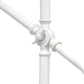 All The Rages Lalia Home White Vertically Adjustable Table Lamp