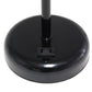 All The Rages LimeLights 2-Piece White Fabric Shade Black Lamp With Charging Outlet