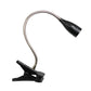 All The Rages LimeLights Black Flexible Gooseneck LED Clip Light Desk Lamp
