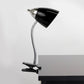 All The Rages LimeLights Black Flossy Flexible Gooseneck Clip Light Desk Lamp