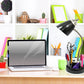 All The Rages LimeLights Black Flossy Organizer Lazy Susan Base Desk Lamp With Charging Outlet
