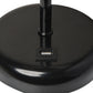 All The Rages LimeLights Black Stick Lamp With White Fabric Shade & USB Charging Port