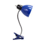 All The Rages LimeLights Blue Adjustable Clip Lamp Light