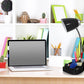 All The Rages Limelights Black Gooseneck Organizer Desk Lamp With iPad Tablet Stand Book Holder & Charging Outlet