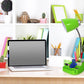 All The Rages Limelights Green Gooseneck Organizer Desk Lamp With iPad Tablet Stand Book Holder & Charging Outlet