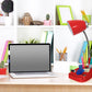 All The Rages Limelights Red Gooseneck Organizer Desk Lamp With iPad Tablet Stand Book Holder & Charging Outlet