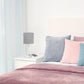 All The Rages Oslo 20" White Base Standard Table Lamp With USB Power Outlet & Gray Fabric Shade