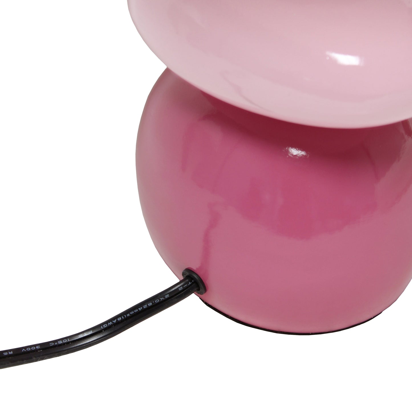 All The Rages Priva 17" Pink Contemporary Ceramic Stacking Stones Table Lamp
