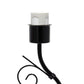 All The Rages Priva 19" Black Metal Table Lamp With Brown Fabric Shade