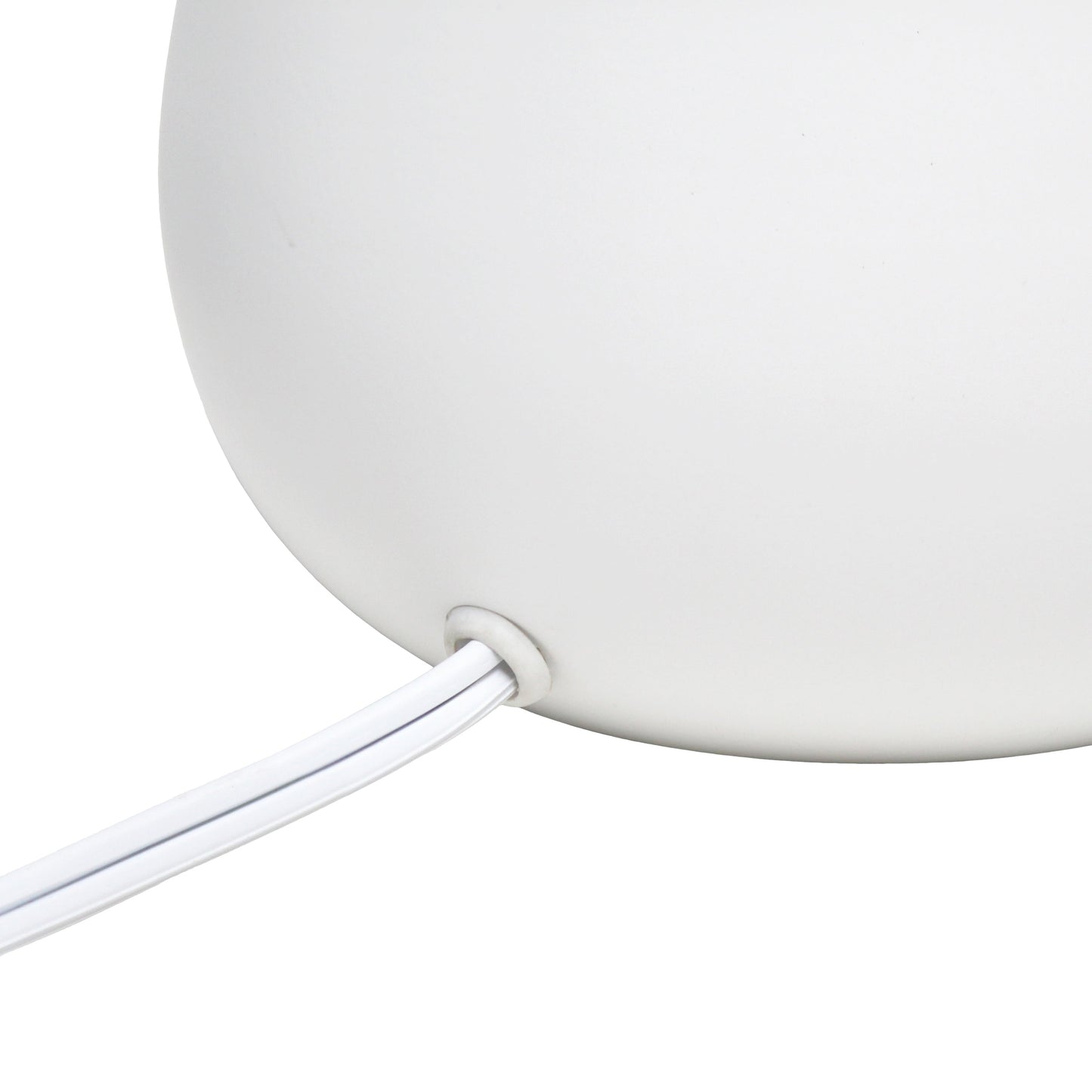 All The Rages Simple Designs 14" 2-Toned Metallic Gold & White Metal 4-Settings Touch Table Lamp With White Fabric Drum Shade