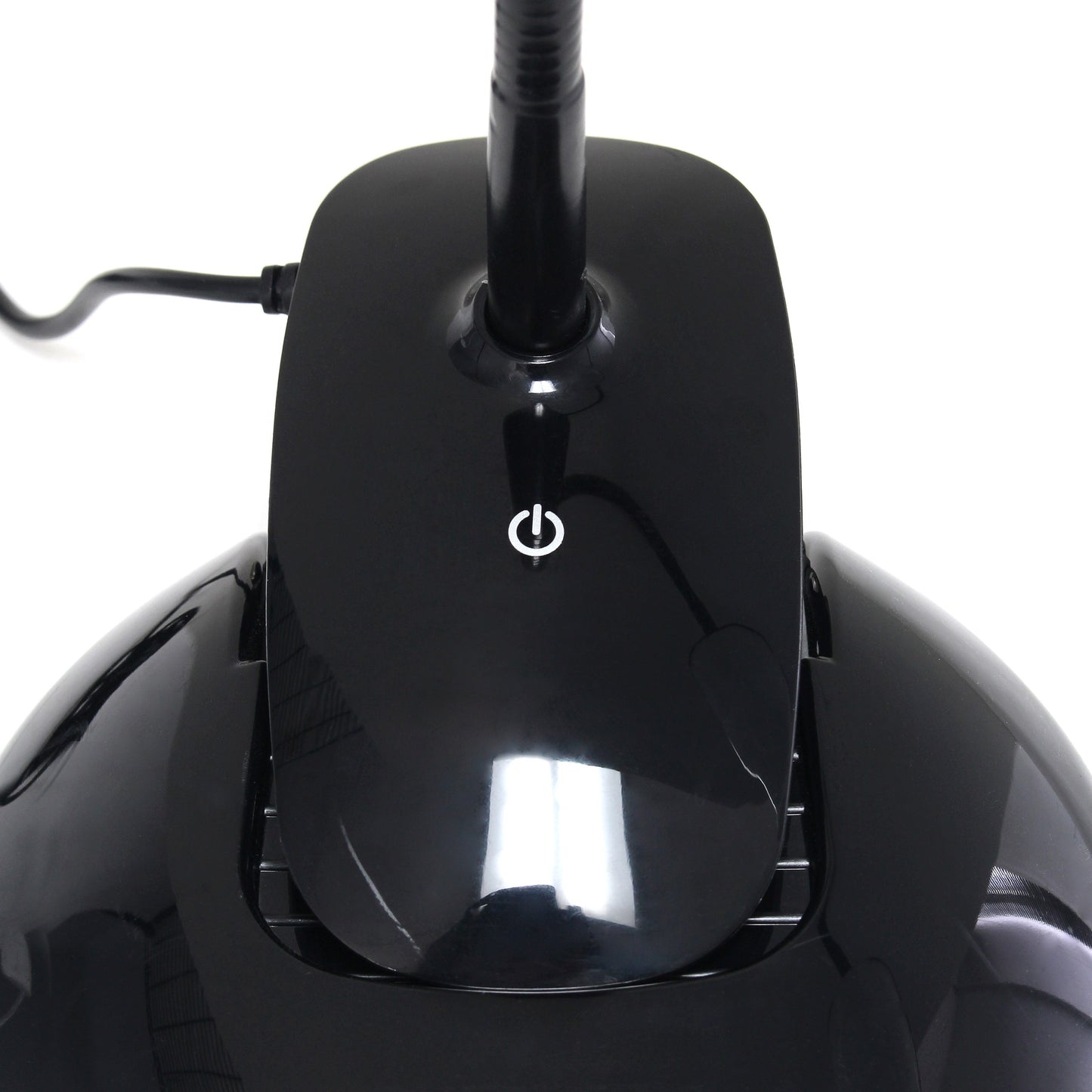 All The Rages Simple Designs Black Flexi LED Rounded Clip Table Lamp