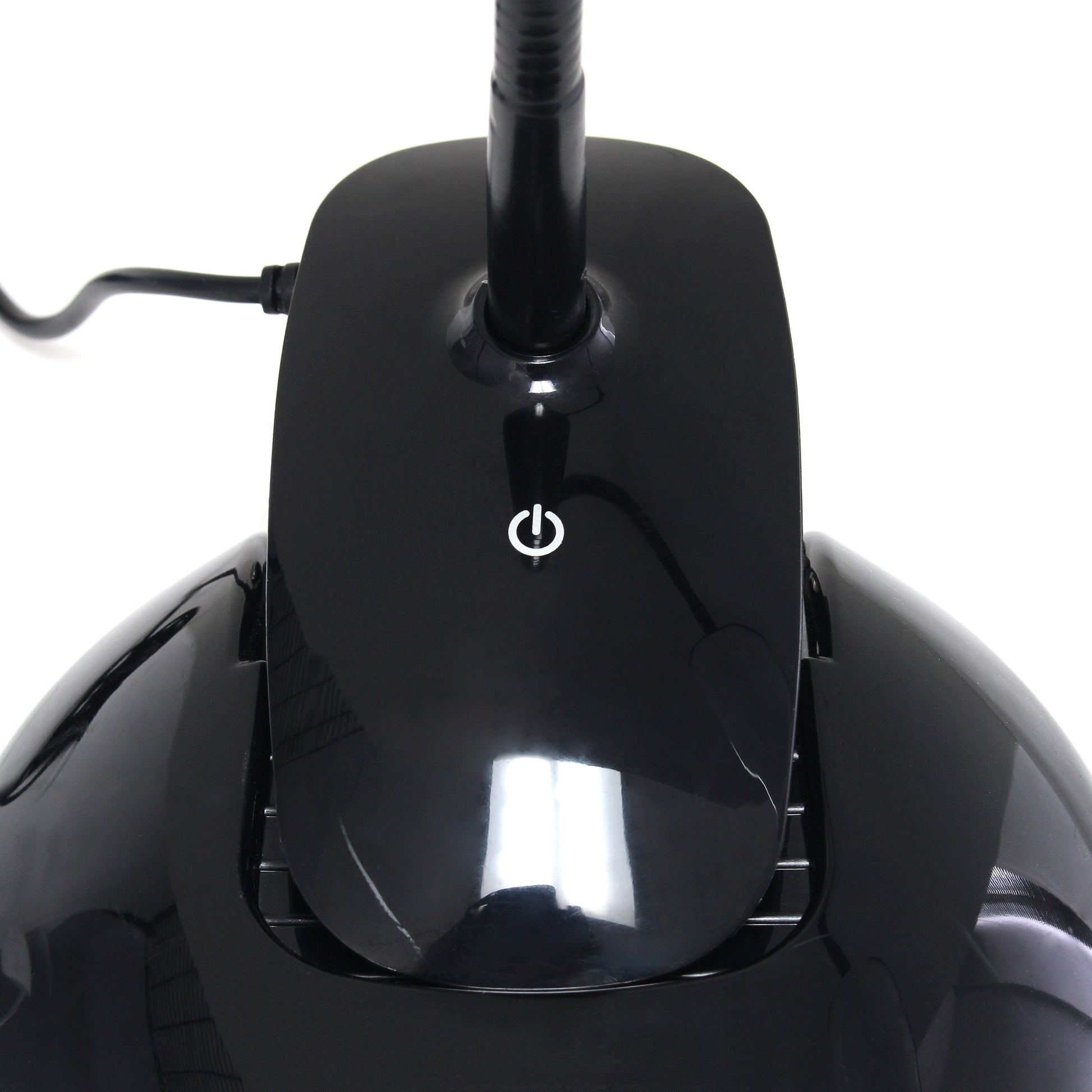 All The Rages Simple Designs Black Flexi LED Rounded Clip Table Lamp