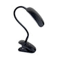 All The Rages Simple Designs Black Flexi LED Rounded Clip Table Lamp