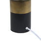 All The Rages Simple Designs Black & Gold 2-Toned Basics Table Lamp