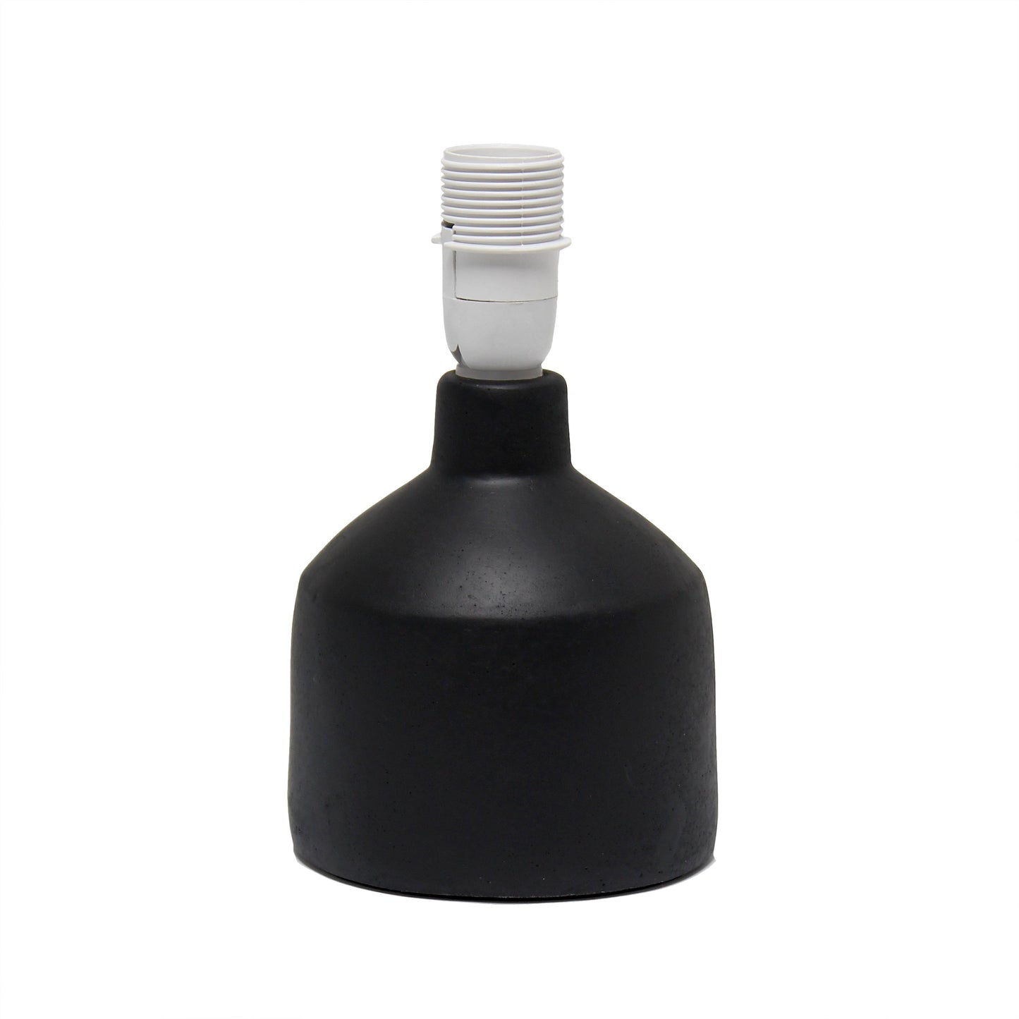 All The Rages Simple Designs Black Mini Bocksbeutal Concrete Table Lamp