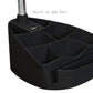 All The Rages Simple Designs Black Semi-Flexible Desk Lamp With iPad Tablet Stand Book Holder & USB Charging Outlet