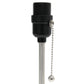 All The Rages Simple Designs Brushed Nickel 2-Pack Table Lamps With USB Charging Port & Black Fabric Shades