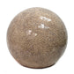 All The Rages Simple Designs Champagne 1-Light Mosaic Stone Ball Table Lamp