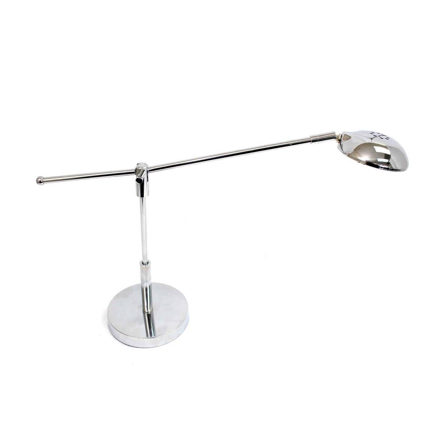 All The Rages Simple Designs Chrome 3W Balance Arm LED Desk Lamp With Swivel Head