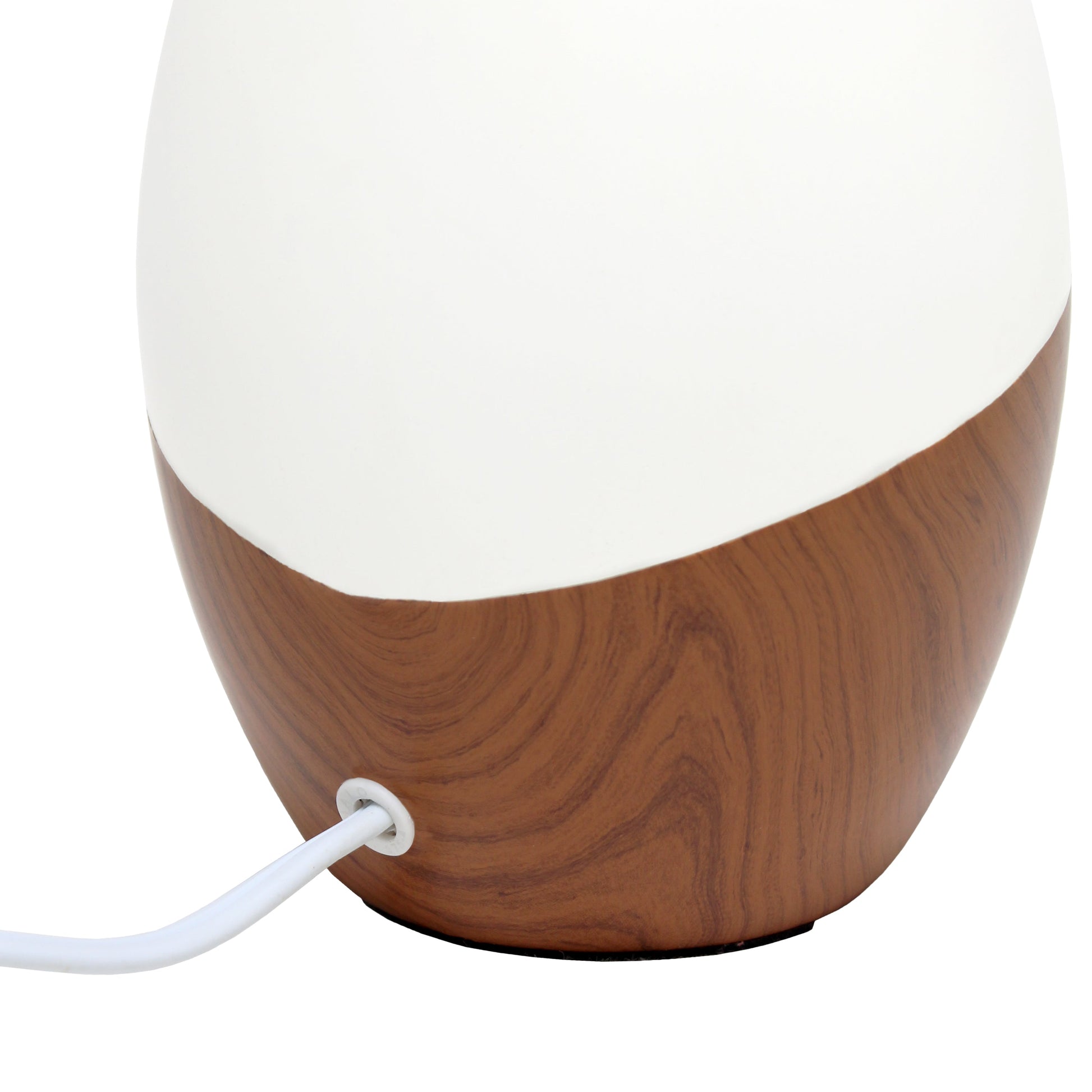 All The Rages Simple Designs Dark Wood Strikers Basic Table Lamp