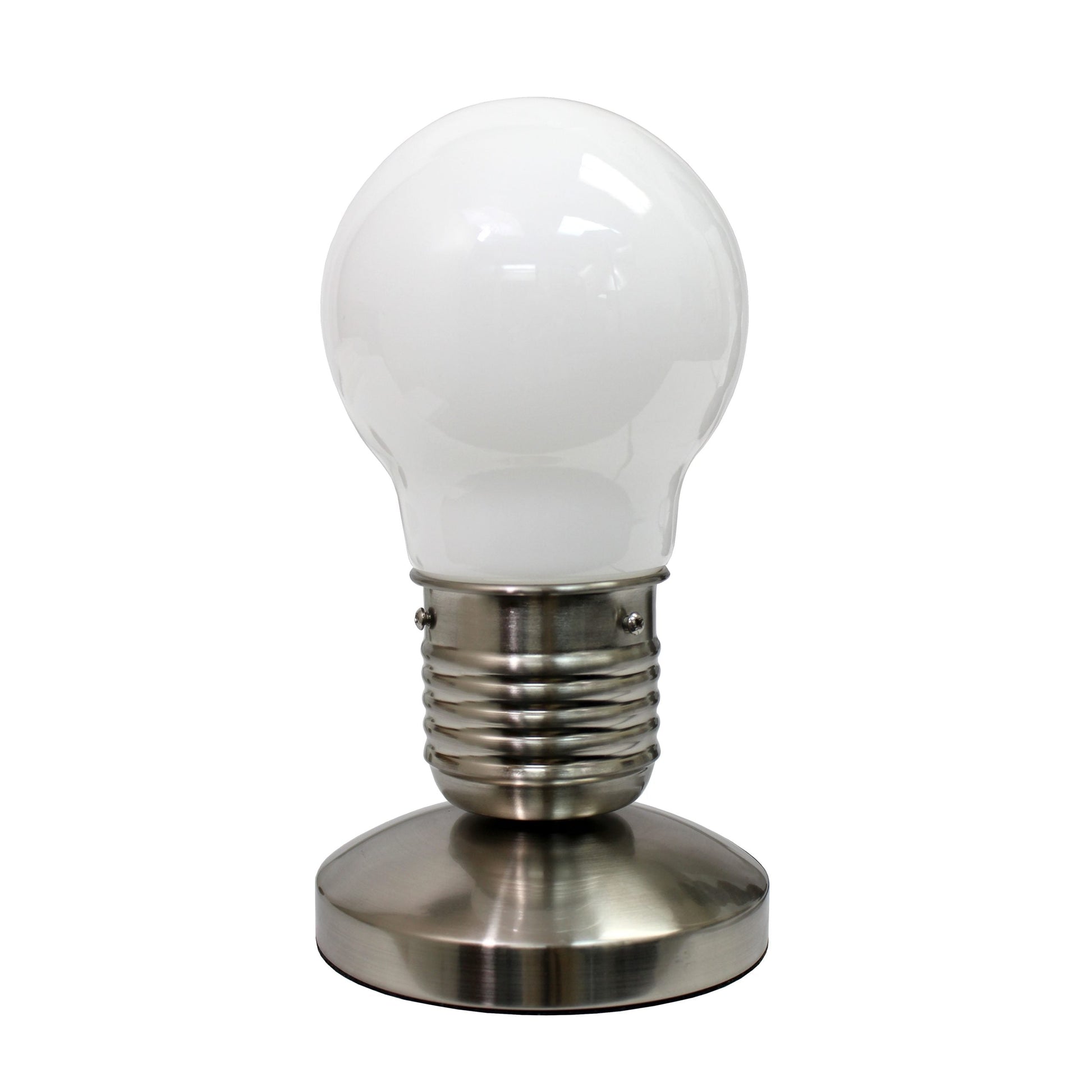 All The Rages Simple Designs Edison Style Minimalist Idea Bulb Mini Touch Desk Lamp
