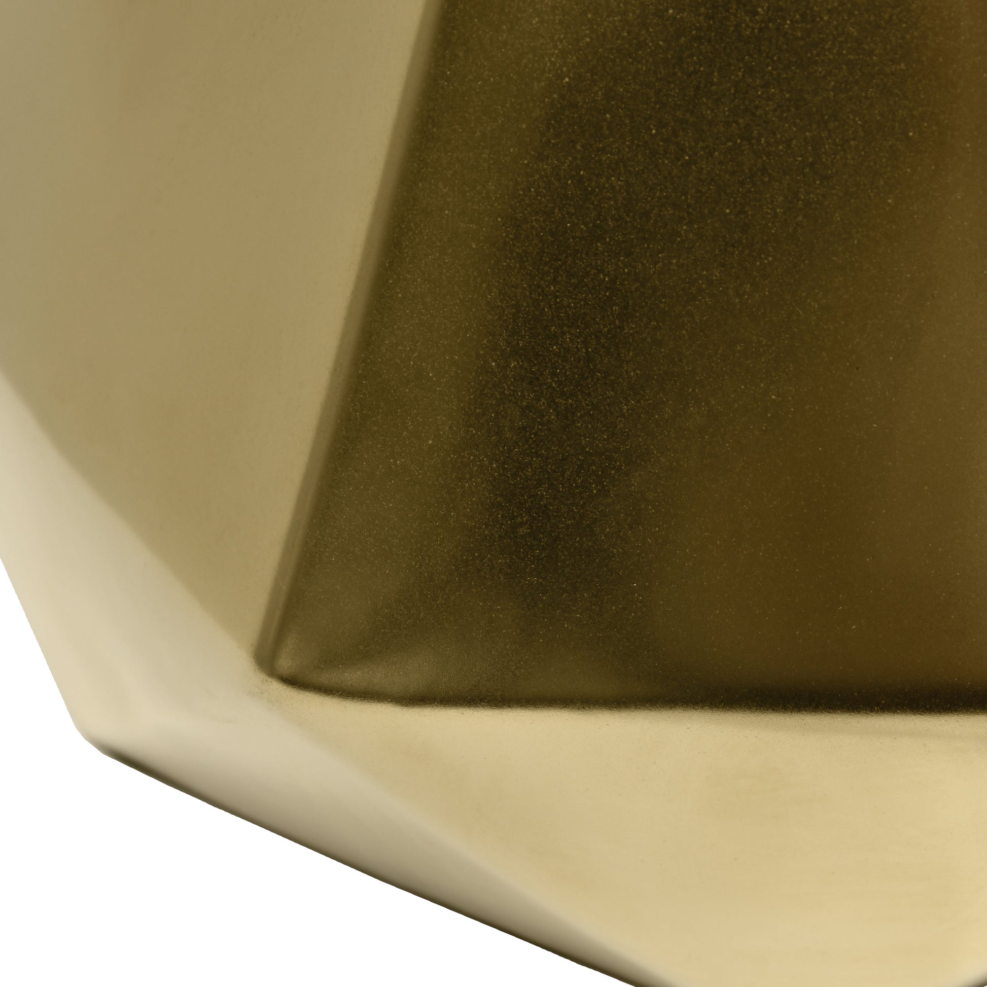 All The Rages Simple Designs Gold Pyramid Table Lamp