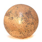 All The Rages Simple Designs Gray 1-Light Mosaic Stone Ball Table Lamp