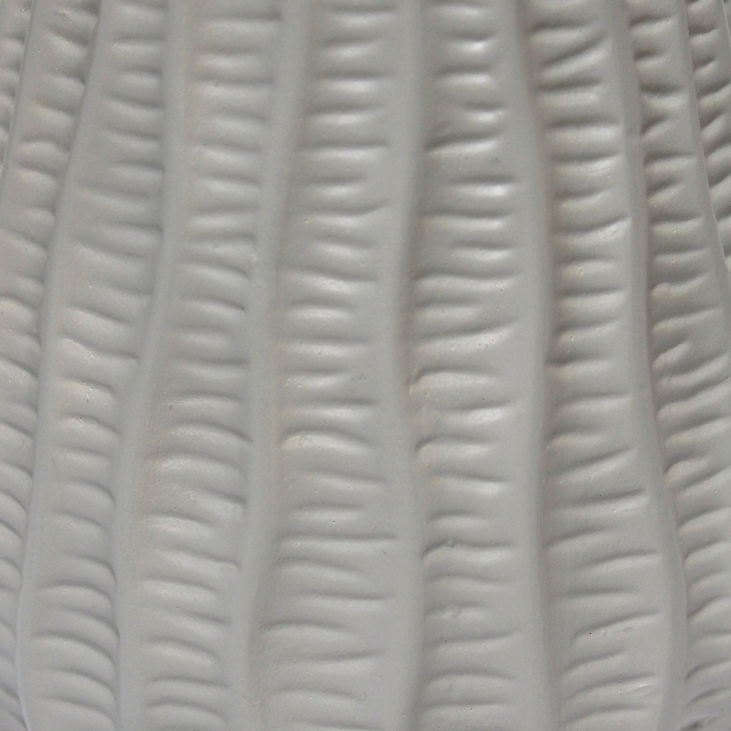 All The Rages Simple Designs Gray 11" Ceramic Texture Pastel Table Lamp With Matching Fabric Shade